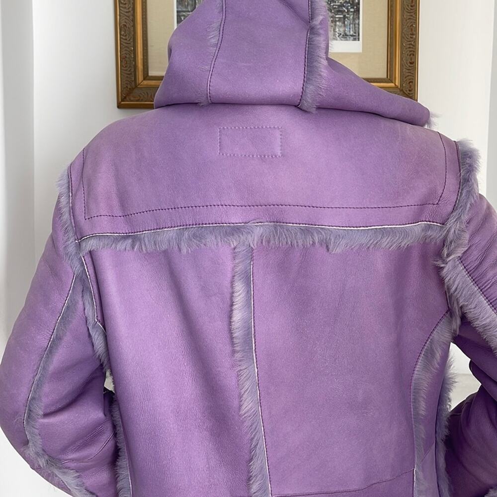 ESCADA SPORT Lambskin Leather Coat - Picture 7 of 12